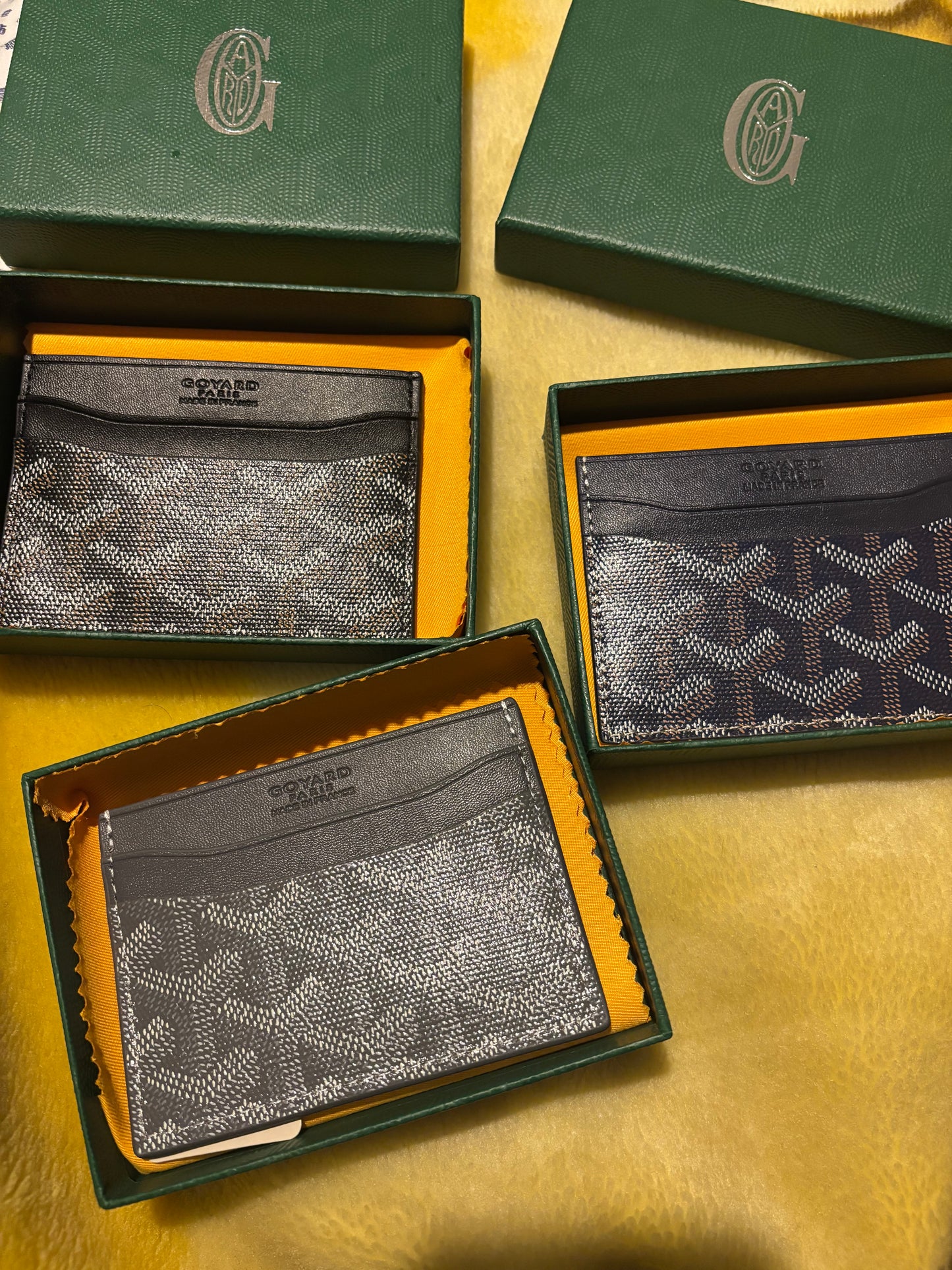 Goyard card holder